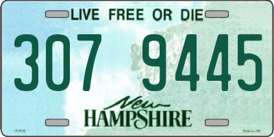 NH license plate 3079445