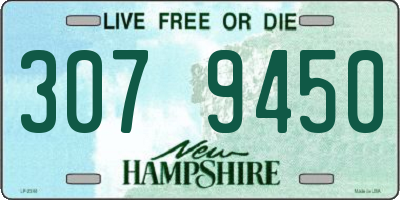 NH license plate 3079450