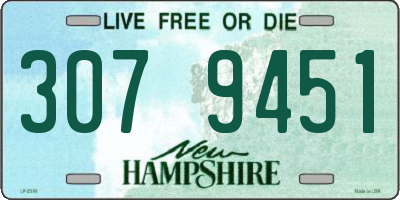 NH license plate 3079451