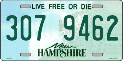 NH license plate 3079462