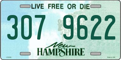 NH license plate 3079622