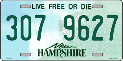 NH license plate 3079627