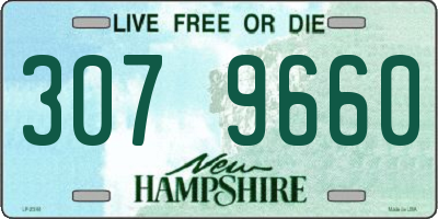 NH license plate 3079660