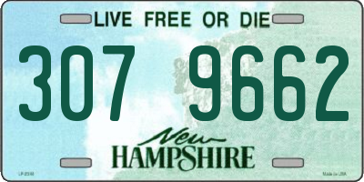 NH license plate 3079662