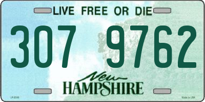 NH license plate 3079762