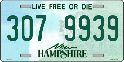 NH license plate 3079939