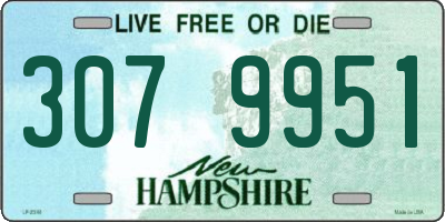 NH license plate 3079951