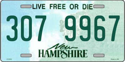 NH license plate 3079967