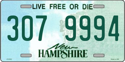 NH license plate 3079994