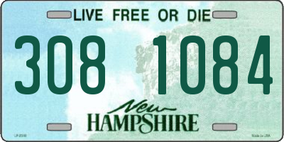 NH license plate 3081084
