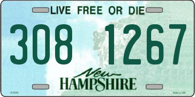 NH license plate 3081267