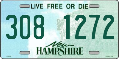 NH license plate 3081272