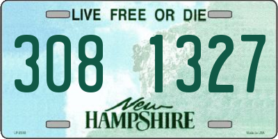 NH license plate 3081327