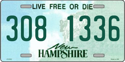 NH license plate 3081336