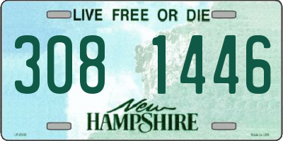 NH license plate 3081446
