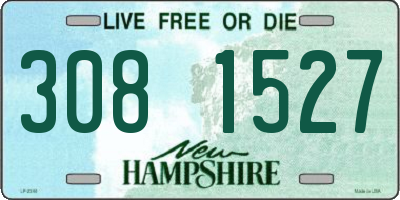 NH license plate 3081527