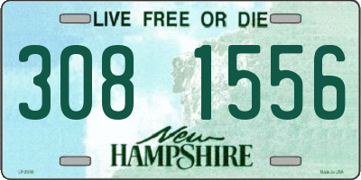 NH license plate 3081556