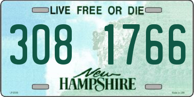 NH license plate 3081766