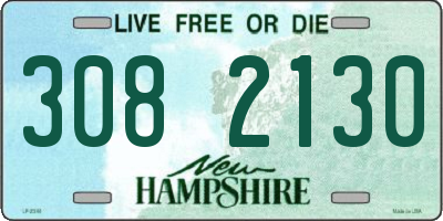 NH license plate 3082130