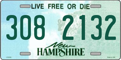 NH license plate 3082132