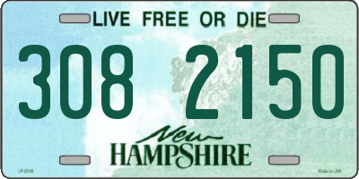NH license plate 3082150