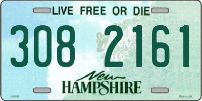NH license plate 3082161