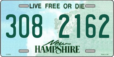 NH license plate 3082162