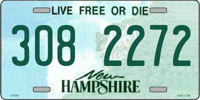 NH license plate 3082272