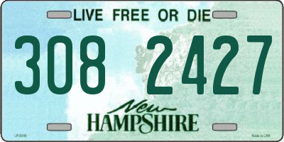 NH license plate 3082427