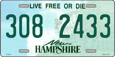 NH license plate 3082433