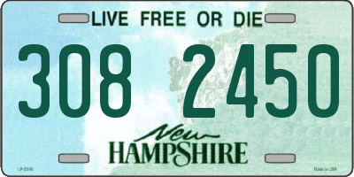 NH license plate 3082450