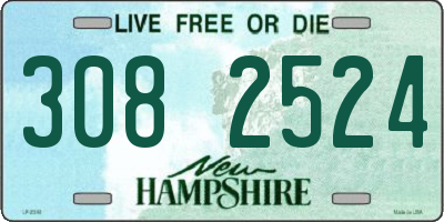NH license plate 3082524