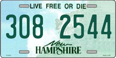 NH license plate 3082544