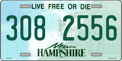 NH license plate 3082556