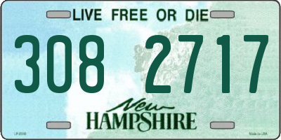 NH license plate 3082717