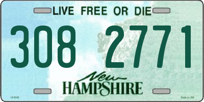 NH license plate 3082771