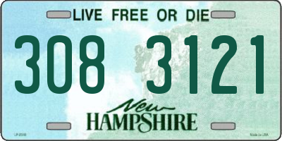 NH license plate 3083121