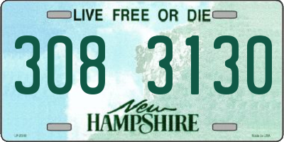 NH license plate 3083130