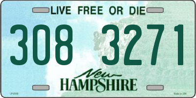 NH license plate 3083271
