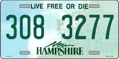 NH license plate 3083277