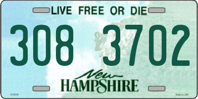 NH license plate 3083702
