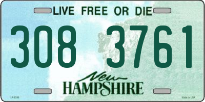NH license plate 3083761