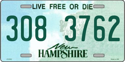 NH license plate 3083762