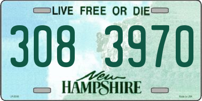 NH license plate 3083970