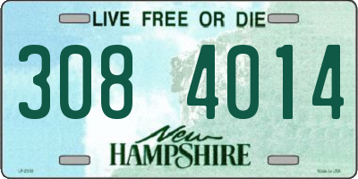 NH license plate 3084014