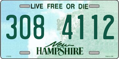 NH license plate 3084112
