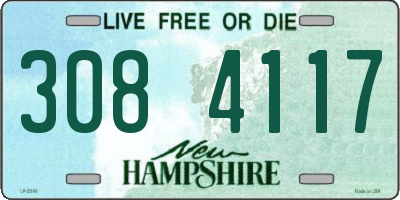 NH license plate 3084117