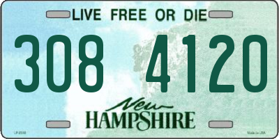 NH license plate 3084120