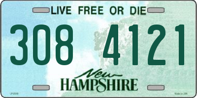 NH license plate 3084121