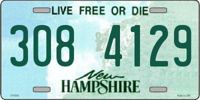 NH license plate 3084129